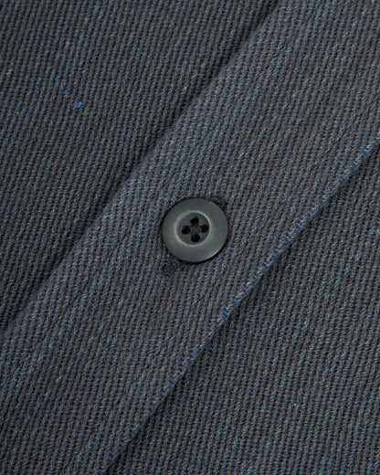 Indi + Ash Ames Workshirt - Handwoven Iron/Indigo Denim - Standard & Strange