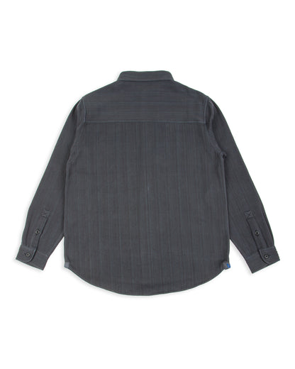 Indi + Ash Ames Workshirt - Handwoven Iron/Indigo Denim - Standard & Strange