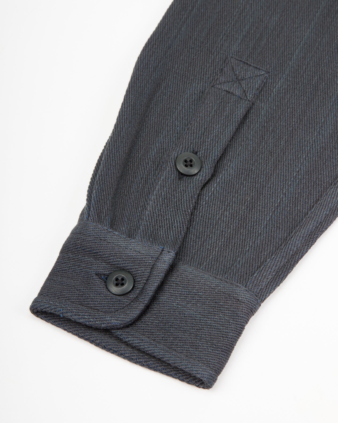 Indi + Ash Ames Workshirt - Handwoven Iron/Indigo Denim - Standard & Strange