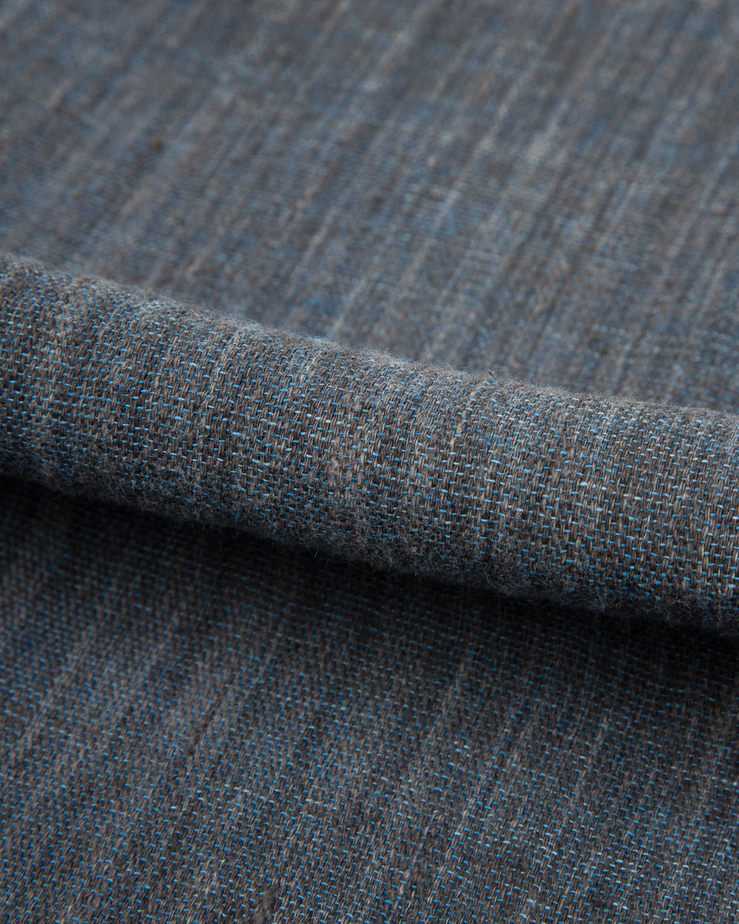 Indi + Ash Matty Shirt - Handwoven Iron/Indigo Kala Cotton - Standard & Strange