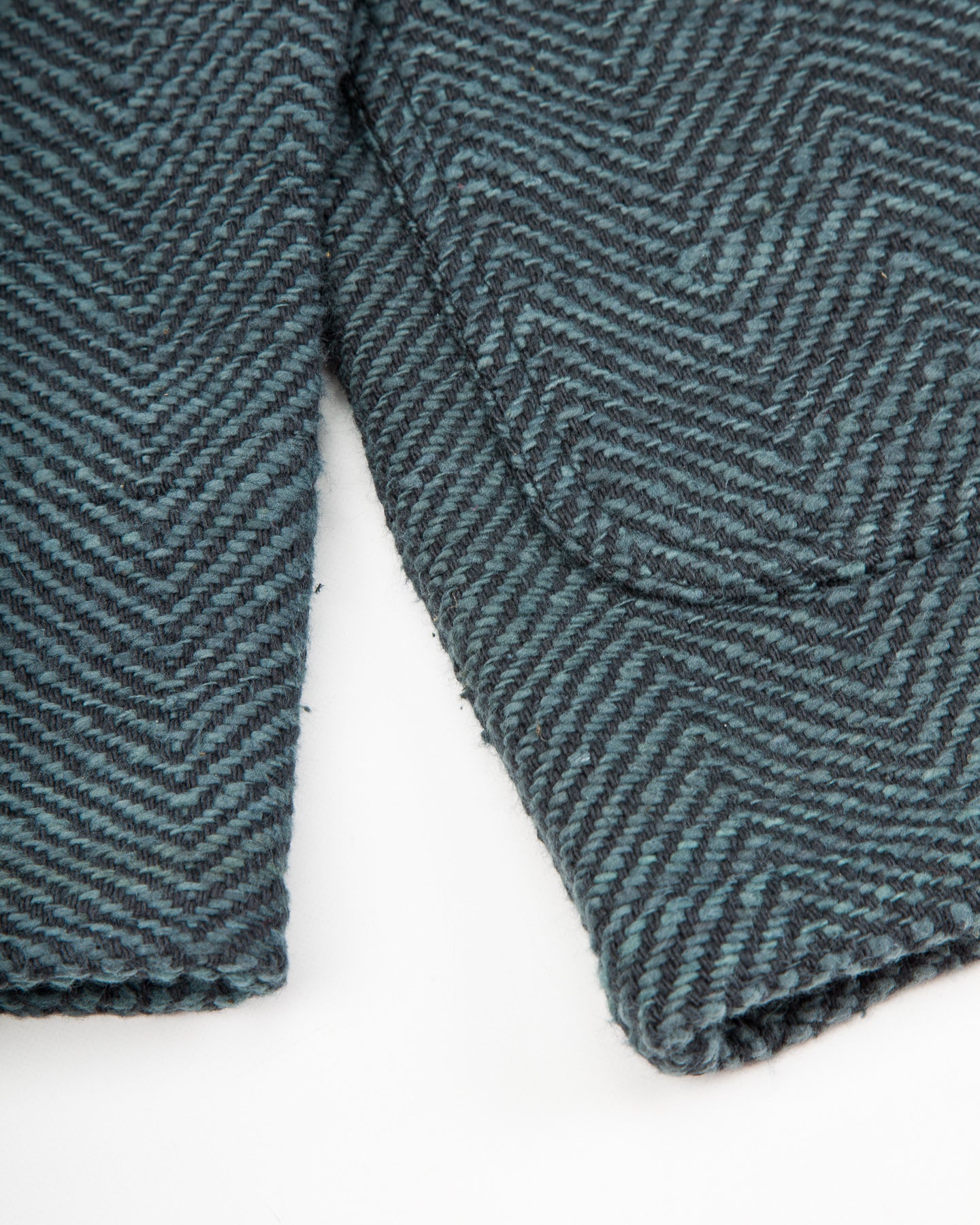 Indi + Ash Study Jacket - Handspun Midnight Teal/Iron Black HB - Standard & Strange
