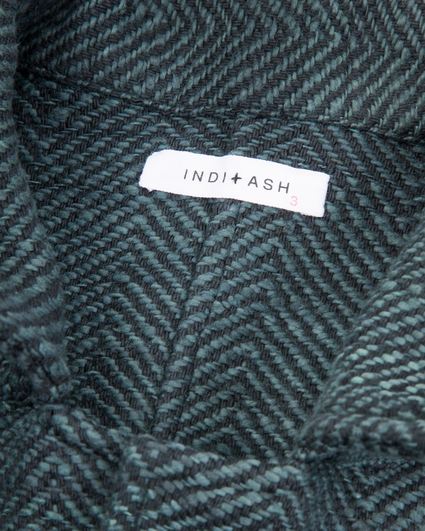 Indi + Ash Study Jacket - Handspun Midnight Teal/Iron Black HB - Standard & Strange