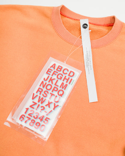IssueThings Type 72 Sweatshirt - Orange - Standard & Strange