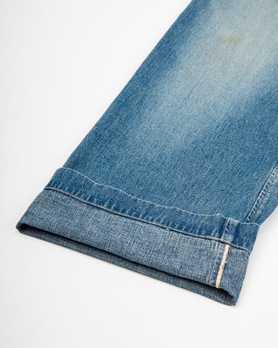 Warehouse 1910s Netmaker's Trousers - Indigo (Light Used Wash) - Standard & Strange