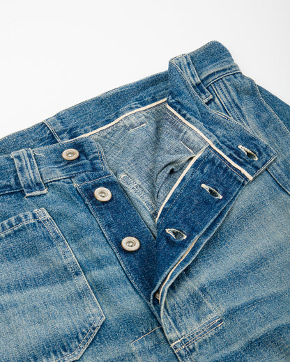 Warehouse 1910s Netmaker's Trousers - Indigo (Light Used Wash) - Standard & Strange