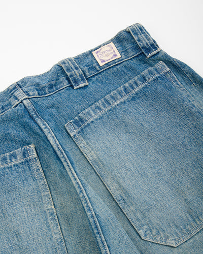 Warehouse 1910s Netmaker's Trousers - Indigo (Light Used Wash) - Standard & Strange