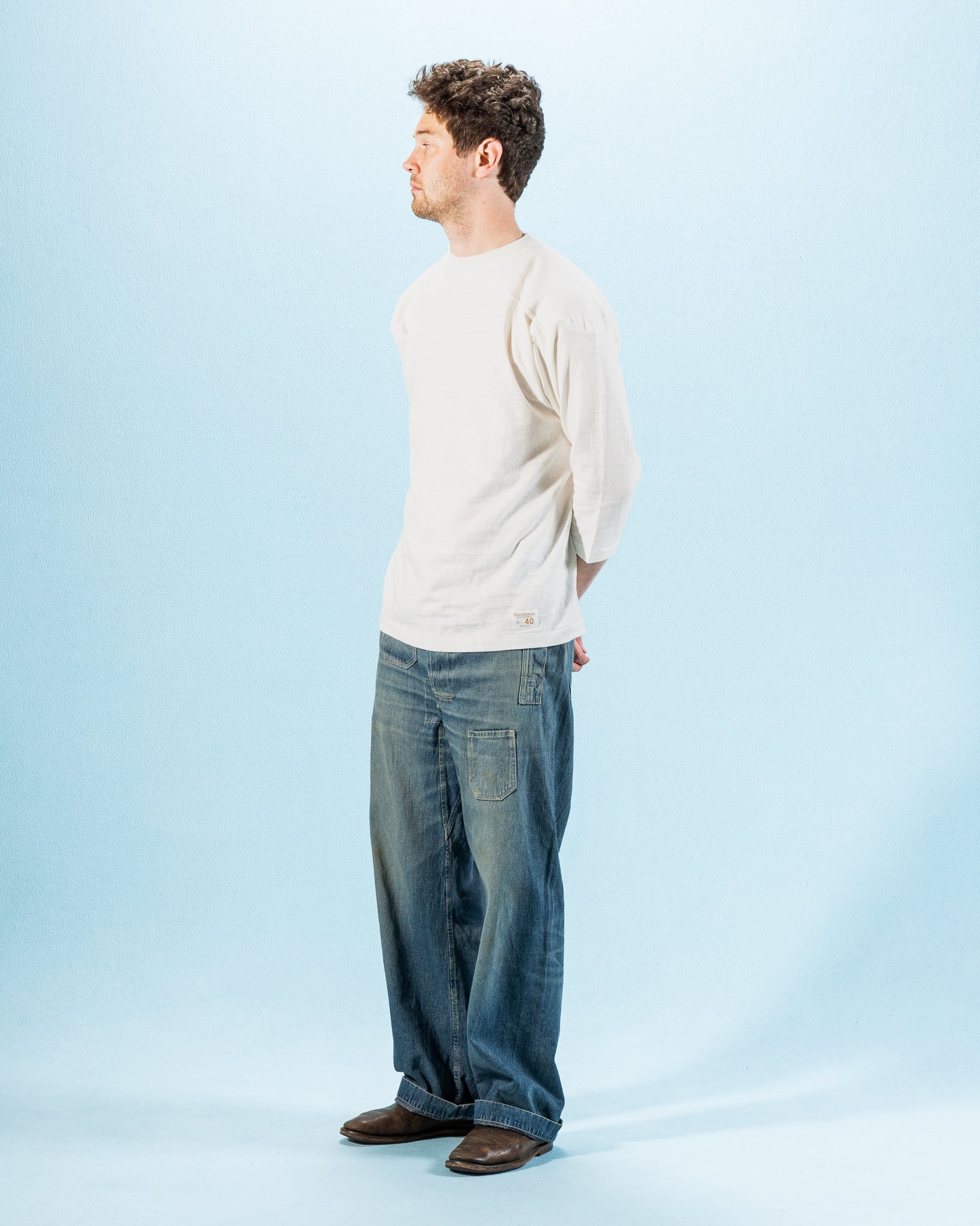 Warehouse 1910s Netmaker's Trousers - Indigo (Light Used Wash) - Standard & Strange