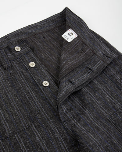 John Gluckow 1910s Netmaker's Trousers - Stripe - Standard & Strange