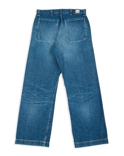 Warehouse 1910s Netmaker's Trousers - Indigo (Used Wash) - Standard & Strange