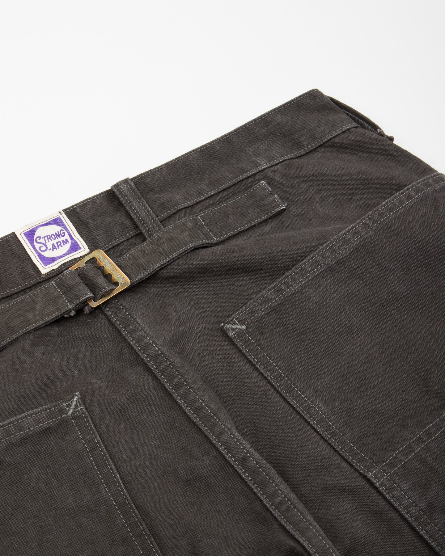 Warehouse 1940s Ironworkers' Trousers - Duck Black - Standard & Strange