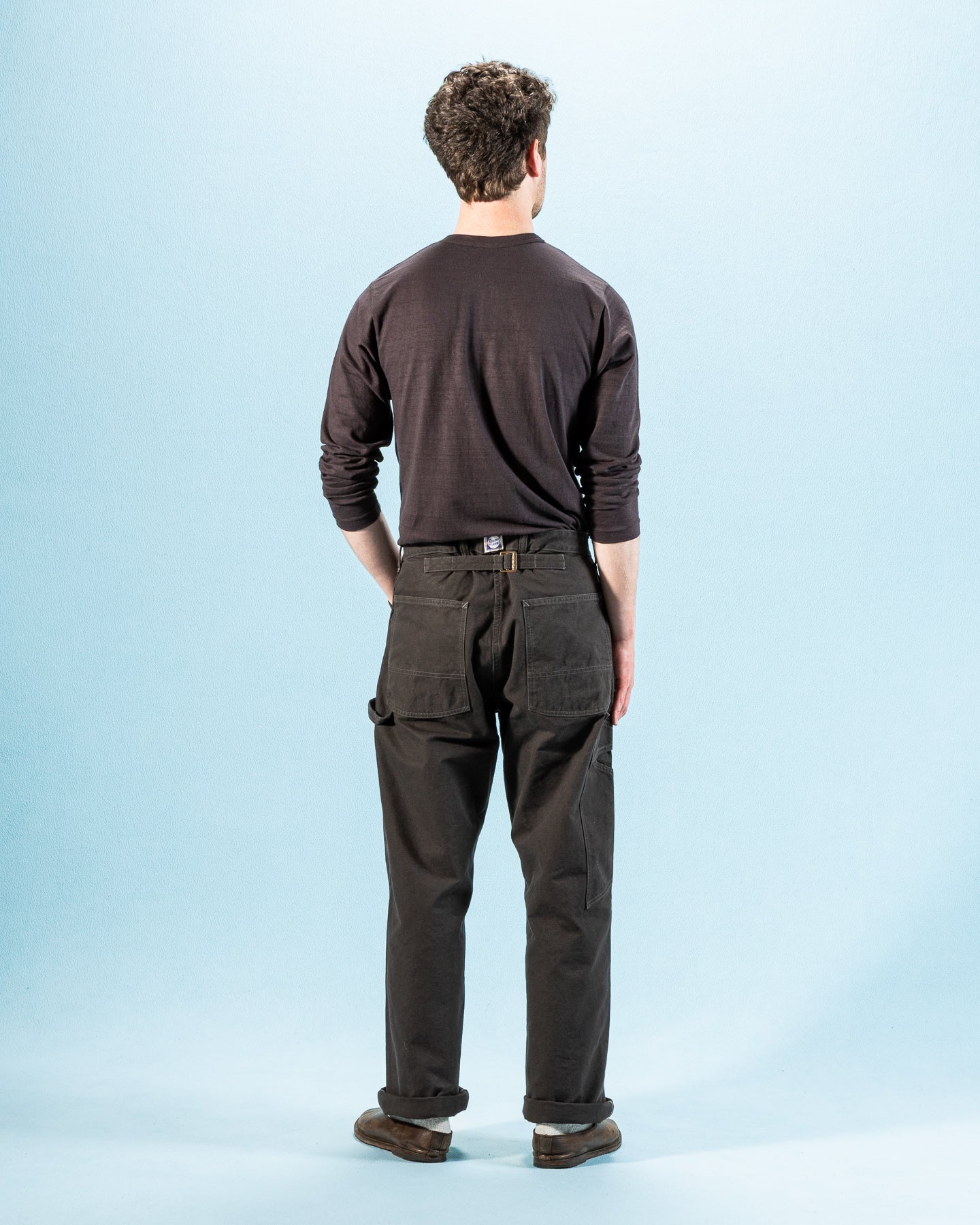 Warehouse 1940s Ironworkers' Trousers - Duck Black - Standard & Strange