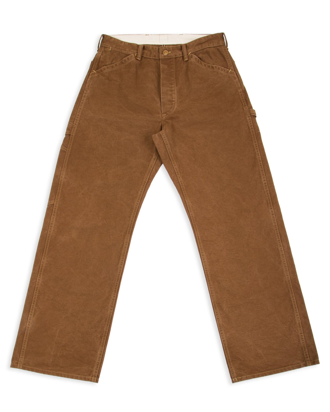 1940s Ironworkers' Trousers - Duck Brown – Standard & Strange
