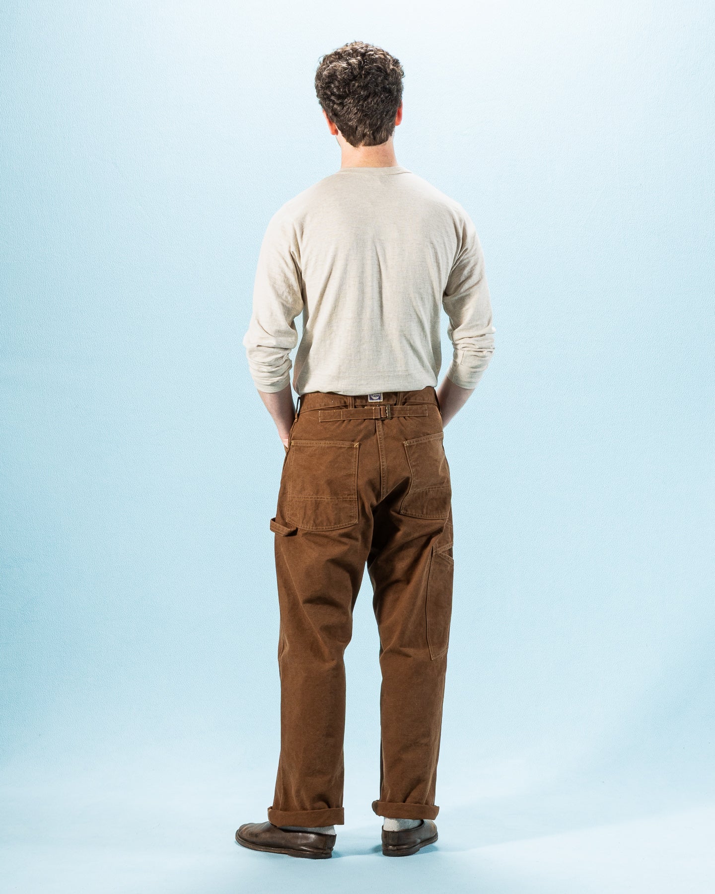 Warehouse 1940s Ironworkers' Trousers - Duck Brown - Standard & Strange