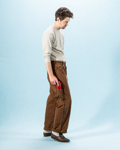 Warehouse 1940s Ironworkers' Trousers - Duck Brown - Standard & Strange