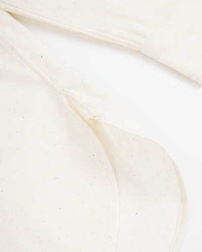 John Gluckow BB Round Collar Oxford - Ecru - Standard & Strange