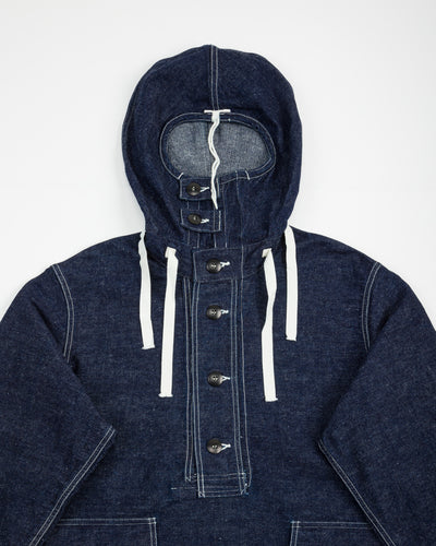 John Gluckow Sailors Pullover Parka - Indigo Denim - Standard & Strange