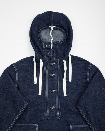 John Gluckow Sailors Pullover Parka - Indigo Denim - Standard & Strange
