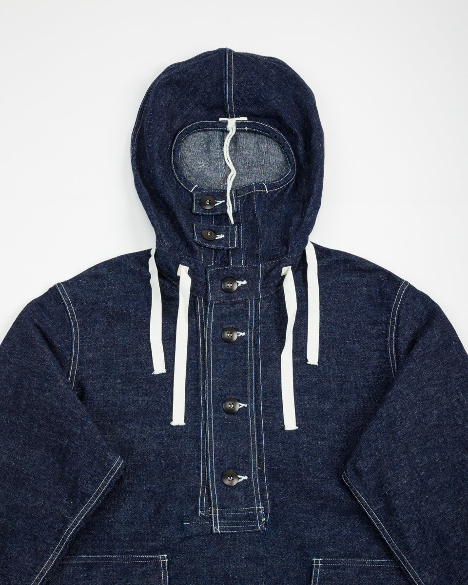 John Gluckow Sailors Pullover Parka - Indigo Denim - Standard & Strange