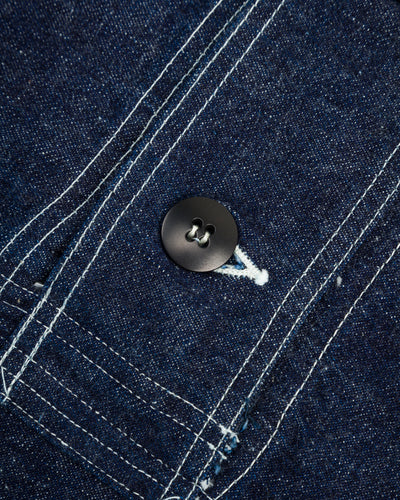 John Gluckow Sailors Pullover Parka - Indigo Denim - Standard & Strange