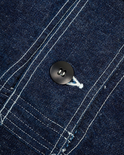 John Gluckow Sailors Pullover Parka - Indigo Denim - Standard & Strange