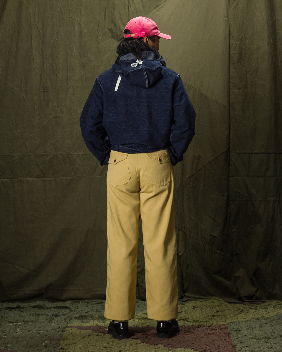 John Gluckow Sailors Pullover Parka - Indigo Denim - Standard & Strange