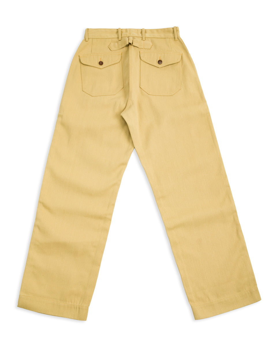 John Gluckow Strongarm Sport Dungarees - Beige - Standard & Strange