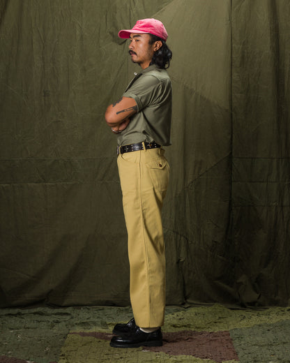 John Gluckow Strongarm Sport Dungarees - Beige - Standard & Strange