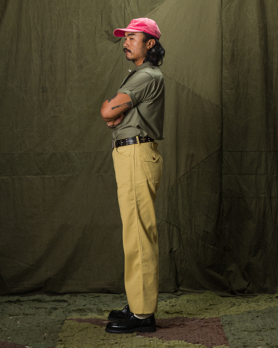 John Gluckow Strongarm Sport Dungarees - Beige - Standard & Strange