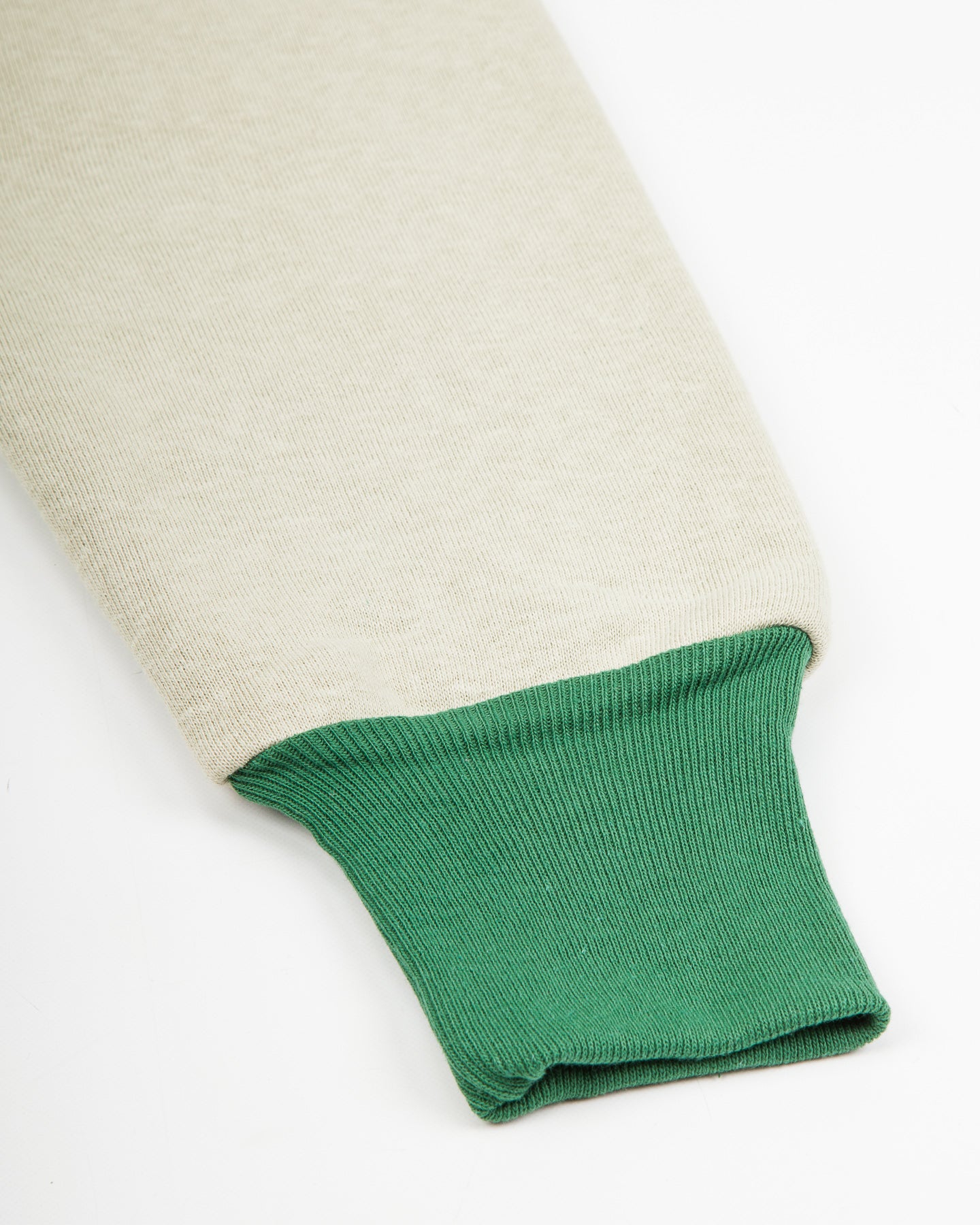 Warehouse The Olympic Champion Sweat Parka - Beige/Green - Standard & Strange