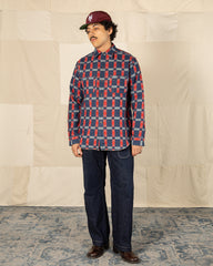 John Gluckow The Heater Shirt - Navy - Standard & Strange