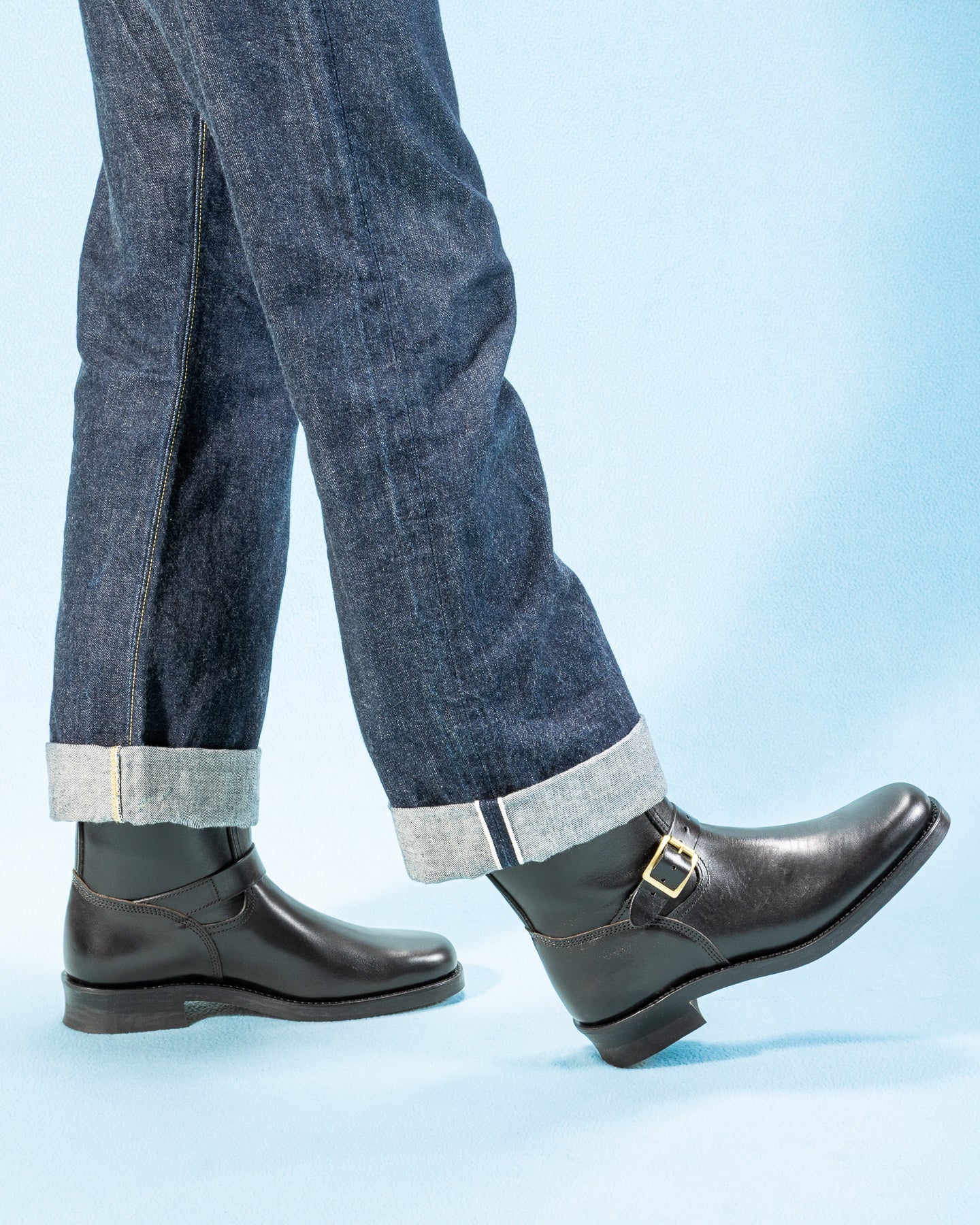 The Real McCoy's Buco Narrow Engineer Boots - Buttock - Standard & Strange