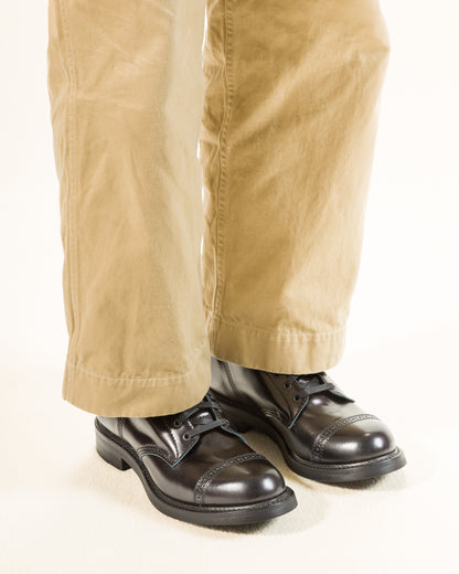 John Lofgren Combat Boots - Black Ops Shinki Shell Cordovan - Standard & Strange