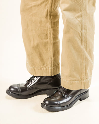 John Lofgren Combat Boots - Black Ops Shinki Shell Cordovan - Standard & Strange