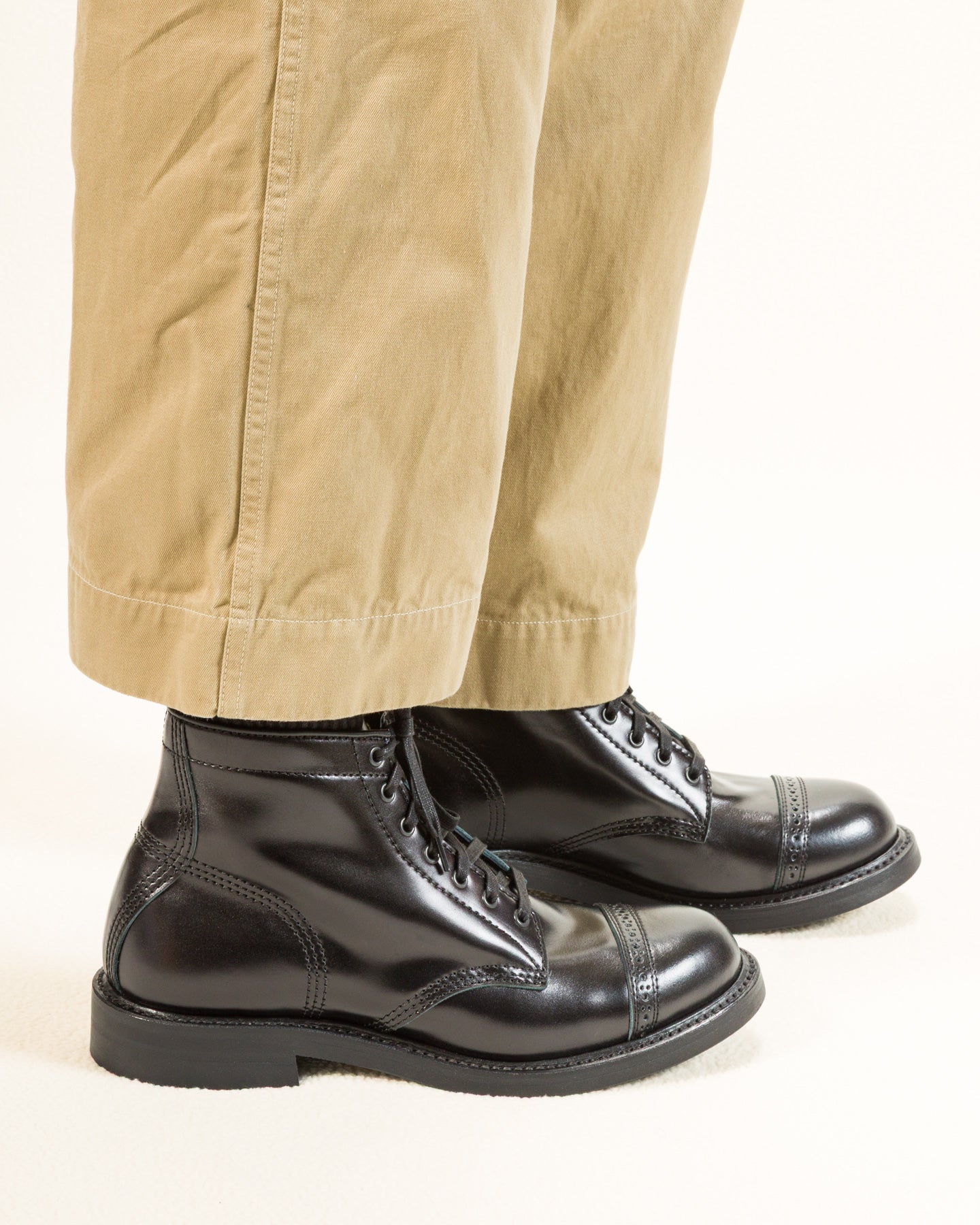 Combat Boots - Black Ops Shinki Shell Cordovan – Standard & Strange