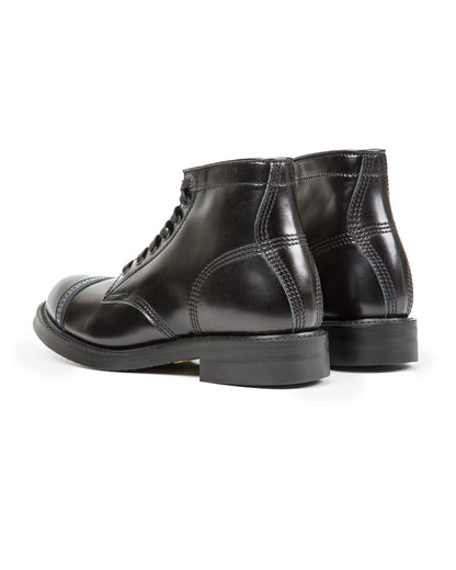John Lofgren Combat Boots - Black Ops Shinki Shell Cordovan - Standard & Strange
