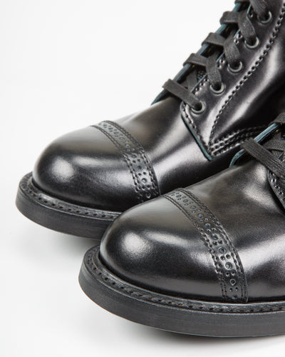 John Lofgren Combat Boots - Black Ops Shinki Shell Cordovan - Standard & Strange