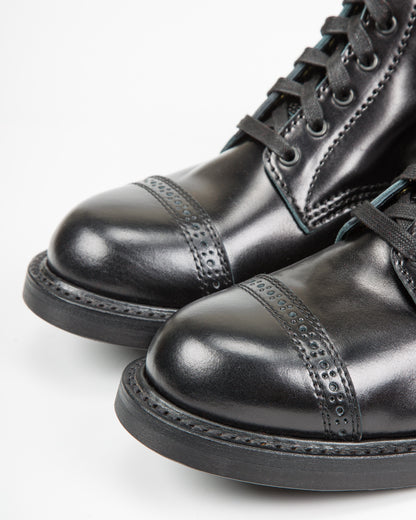 John Lofgren Combat Boots - Black Ops Shinki Shell Cordovan - Standard & Strange