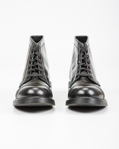 John Lofgren Combat Boots - Black Ops Shinki Shell Cordovan - Standard & Strange
