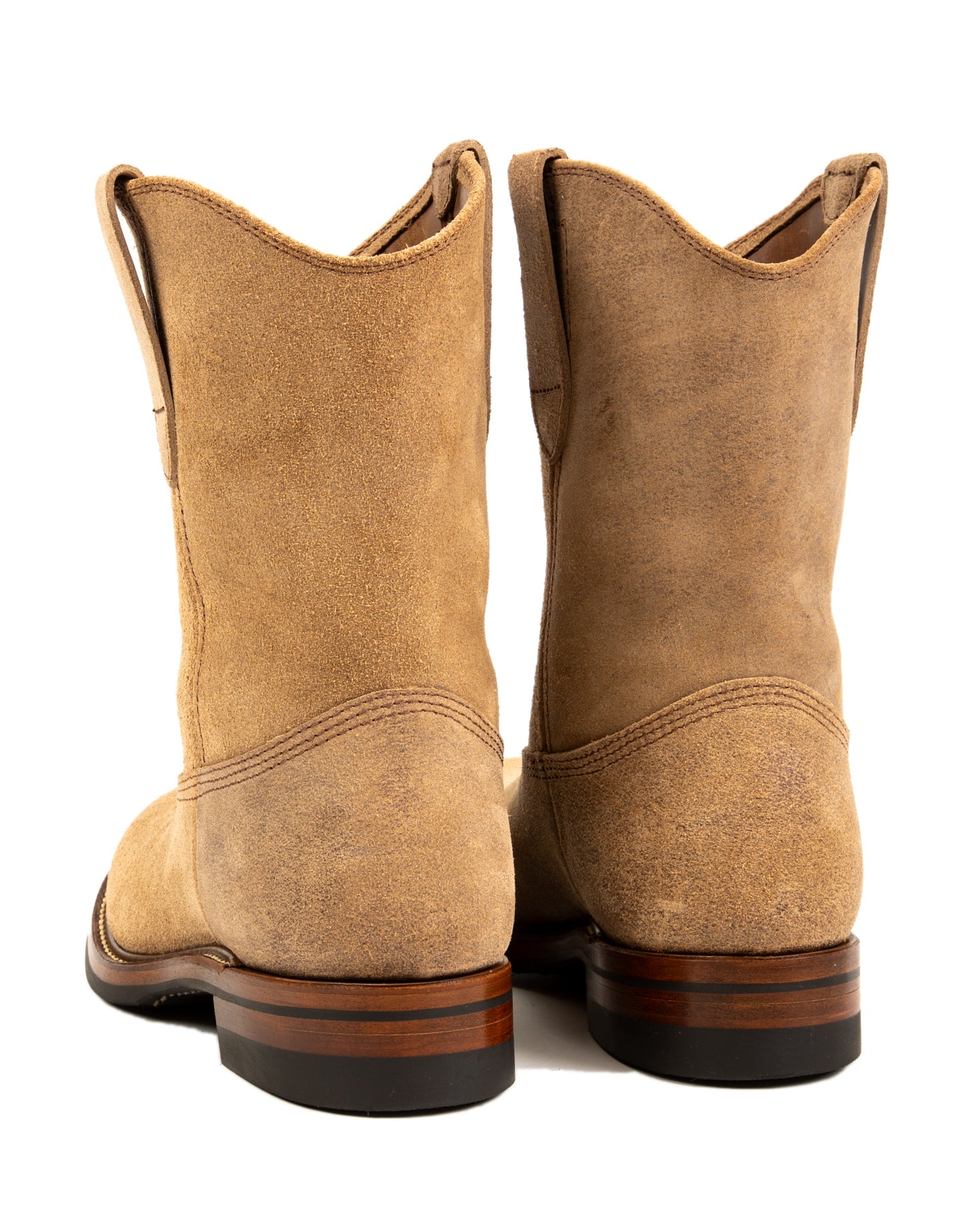 Duke Roper Boots - Natural CXL Roughout