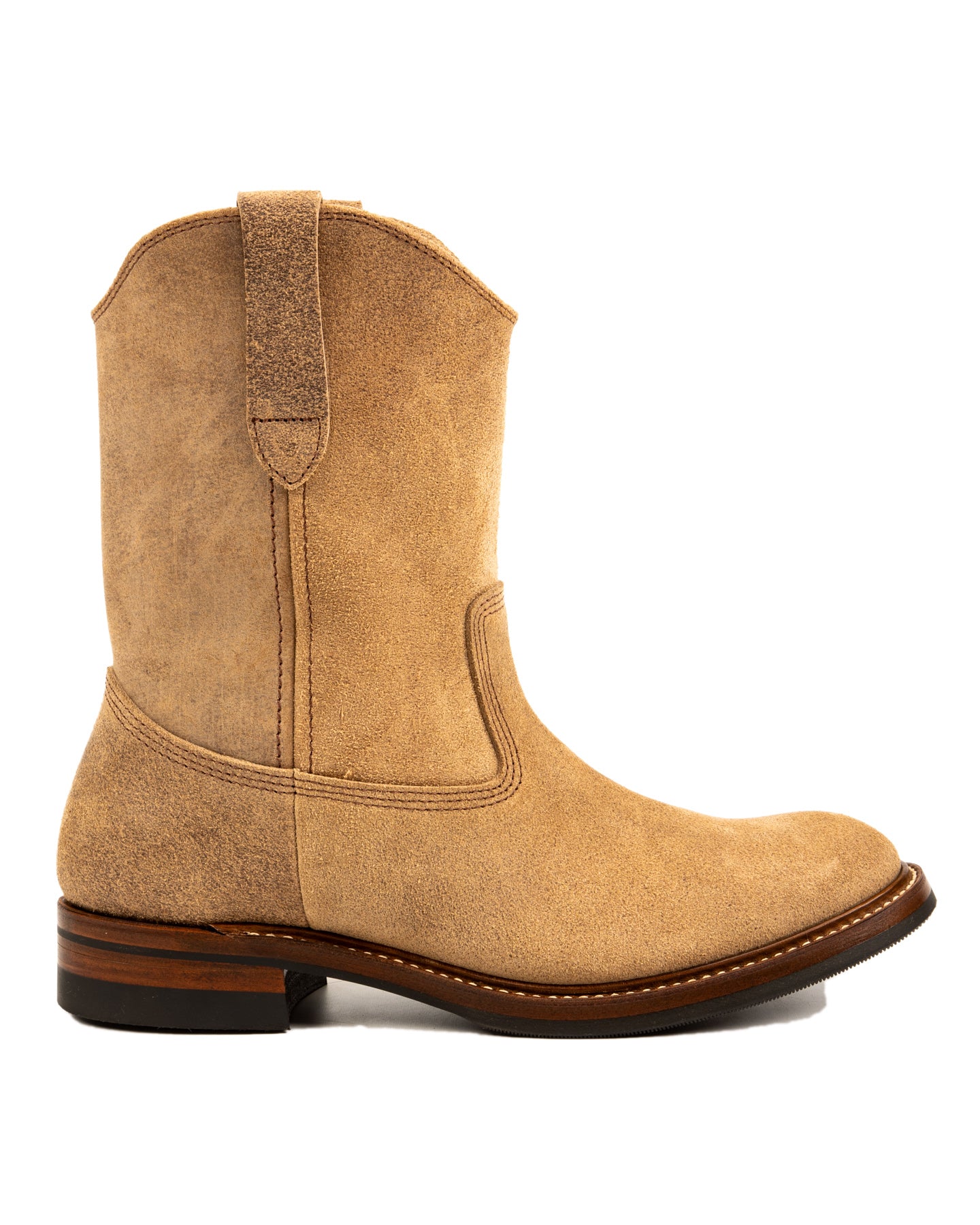 John Lofgren Duke Roper Boots - Natural CXL Roughout – Standard