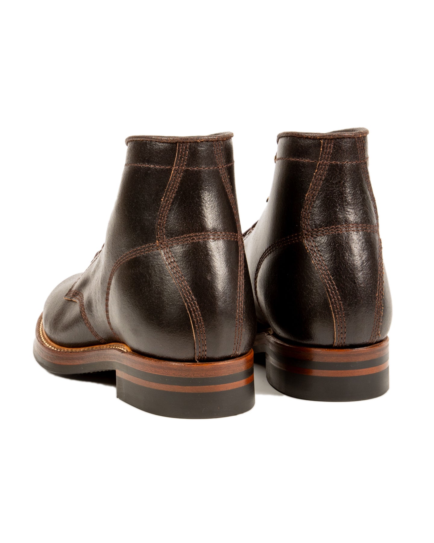 El Capitan Boots - Dark Brown Waxed Flesh – Standard & Strange