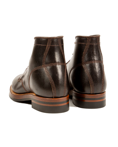 John Lofgren El Capitan Boots - Dark Brown Waxed Flesh - Standard & Strange