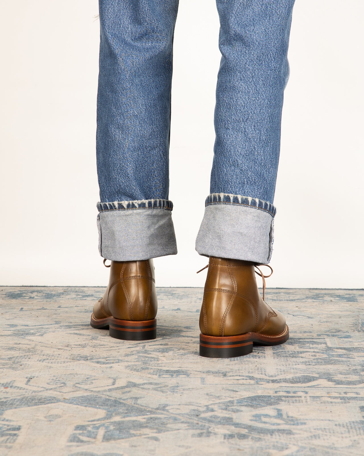 John Lofgren El Capitan Boots - Dark Olive CXL – Standard & Strange