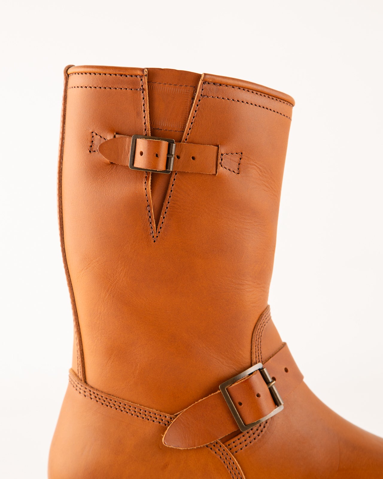 John Lofgren Engineer Boots - Badalassi Cognac – Standard & Strange