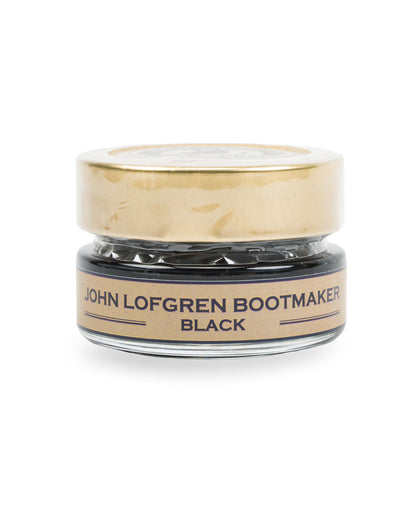 John Lofgren JLB Leather Cream - Black - Standard & Strange