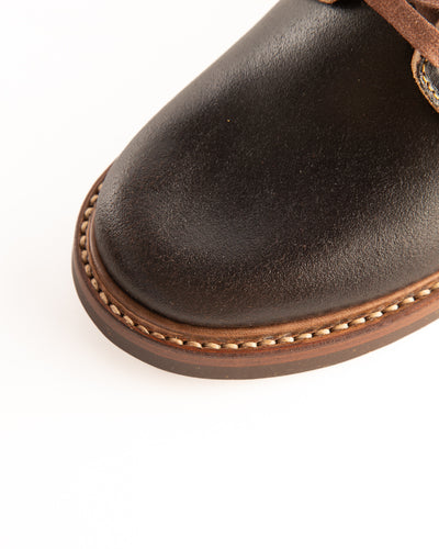 John Lofgren M-43 Service Boots - Dark Brown Waxed Flesh - Standard & Strange