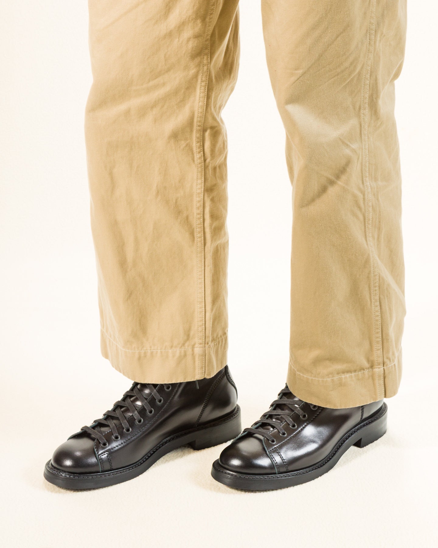 John Lofgren Monkey Boots - Black Ops Shinki Shell Cordovan - Standard & Strange