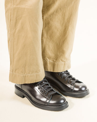 John Lofgren Monkey Boots - Black Ops Shinki Shell Cordovan - Standard & Strange