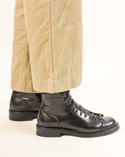 John Lofgren Monkey Boots - Black Ops Shinki Shell Cordovan - Standard & Strange