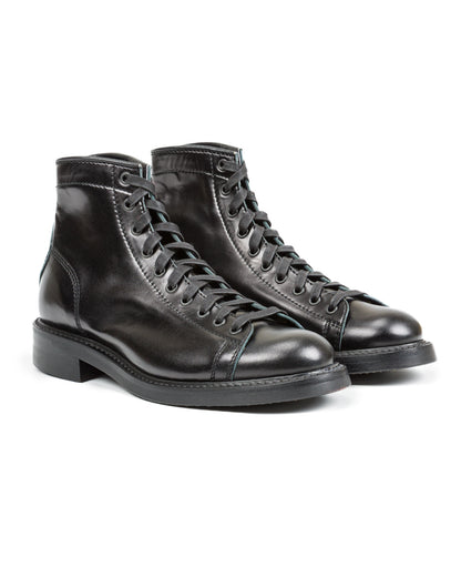 John Lofgren Monkey Boots - Black Ops Shinki Shell Cordovan - Standard & Strange